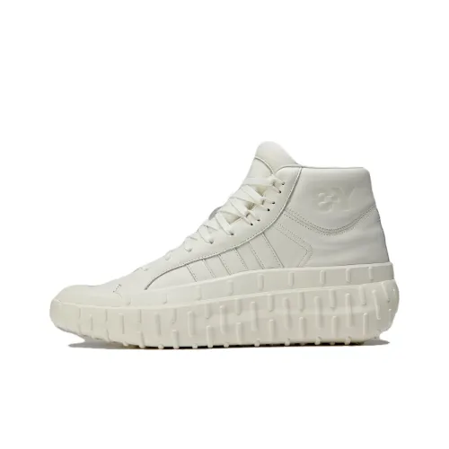 Y 3 GR.1P Высокие Топы Спортивная Повседневная Обувь Унисекс Белый