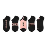 5 пар (черно-розовый)
