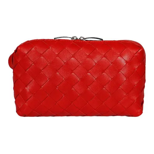 Bottega Veneta Сумка через плечо из кожи ручная сумка женская красная