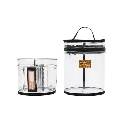 Rough Enough PVC Желейная сумка Портативная сумка для макияжа Сумка для туалетных принадлежностей унисекс прозрачная