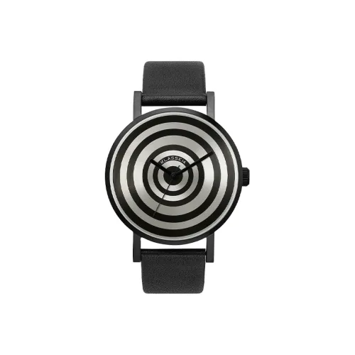 KLASSE14 ALCHEMY Collection Мужские часы Кварцевый механизм Кожаный ремешок Черный циферблат Часы VO15AL003