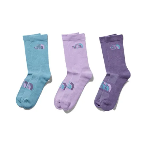 The North Face THE NORTH FACE Apparel Collection Колено Высокие Носки Унисекс 3 Пачки