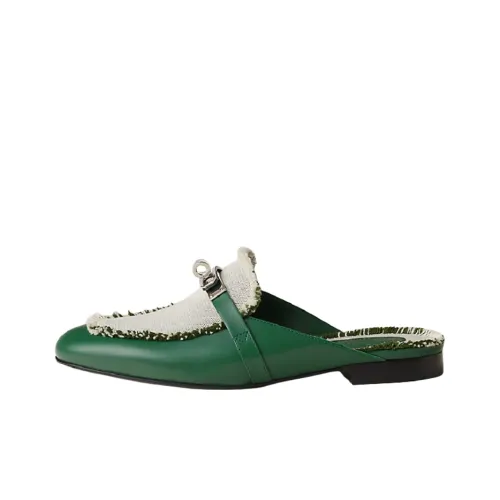 HERMES Oz Домашние тапочки Женские Зеленый