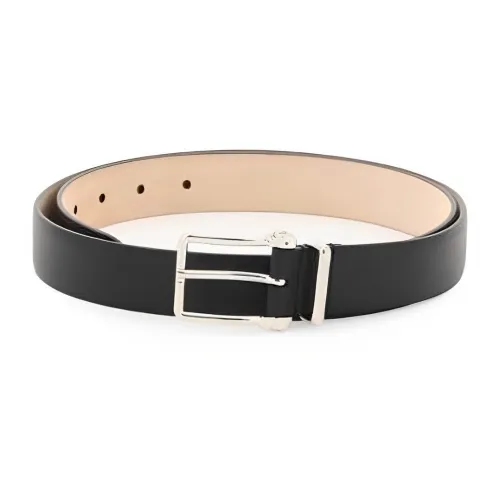 Ремни Alexander McQueen из коровьей кожи, черные, мужские