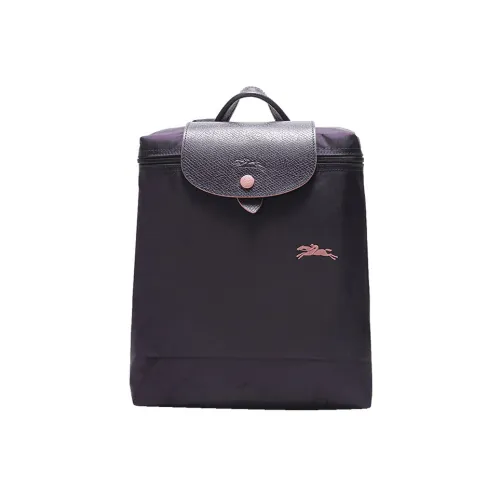 LONGCHAMP Le Pliage Ткань Рюкзак Маленький Женский Ягодный Фиолетовый