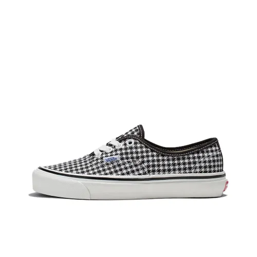 Vans Authentic 44 DX Anaheim Factory 44 D Устойчивые к истиранию низкие скейтбордические кроссовки Unisex Черный Белый