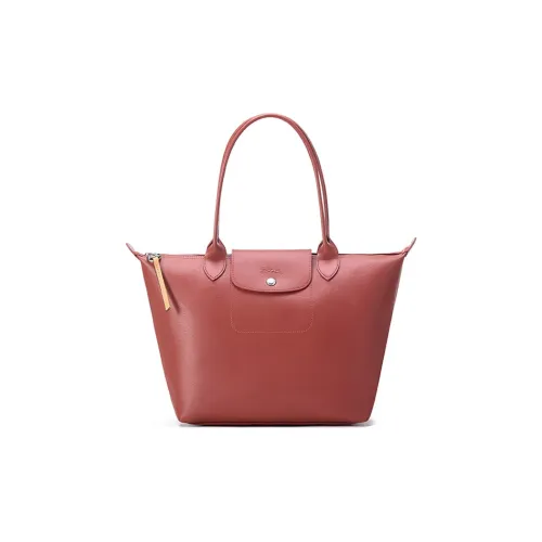 LONGCHAMP Le Pliage City Покрытый холст Пельмени Сумка Сумка через плечо Маленькая Женская Терракота