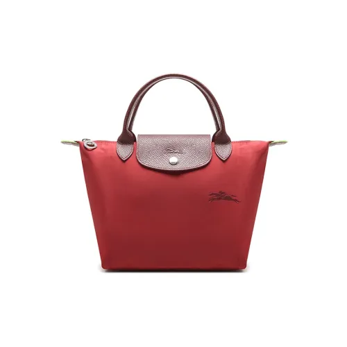 LONGCHAMP Le Pliage Club Ткань Сумка для покупок Пельмени Сумка Сумка Клатч Маленький Женский Красный