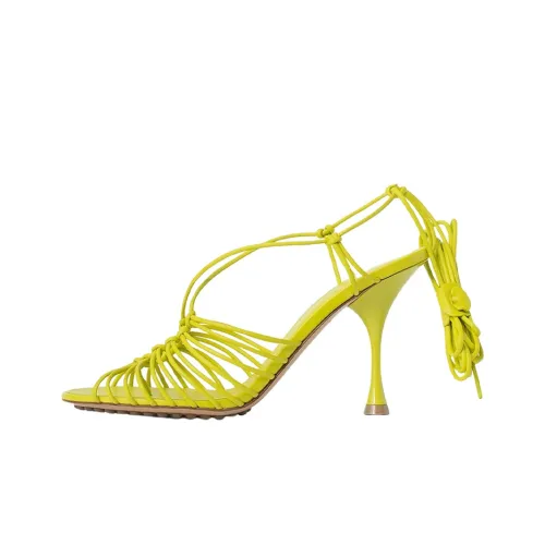 Bottega Veneta Точка One Ремешок Сандалии 10 см Женские Желтые
