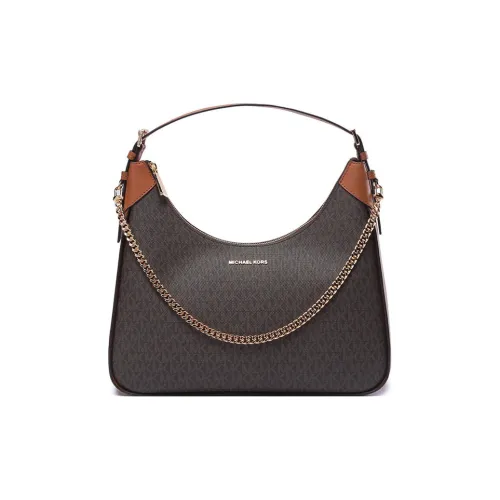 MICHAEL KORS Wilma Кожа Одно плечо Сумка Женская Темно-коричневый Желудево-коричневый