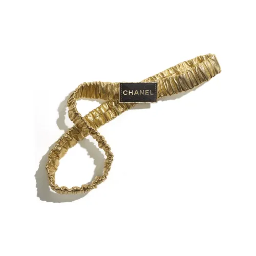 CHANEL Кожаные ремни Золотого цвета Женские