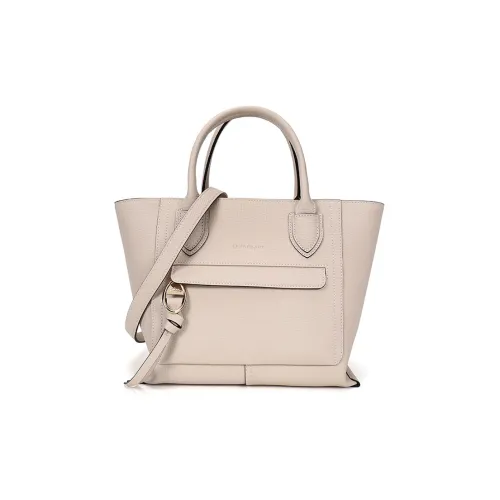 LONGCHAMP Коровья кожа крупнозернистая Портативная Сумка через плечо Сумка на плечо Средняя Женская Розовая Белая