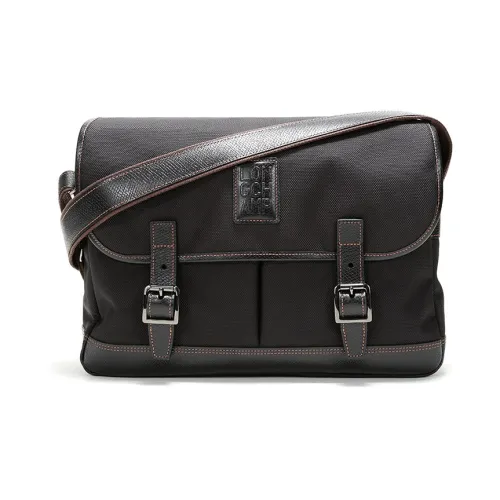 LONGCHAMP Le PliageBoxford Ткань Сумка через плечо Сумка на плечо Мужская Черная
