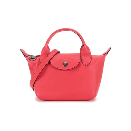 LONGCHAMP Овчина Пельменная Сумка Сумка через плечо Мини Сумка Женская LIP Красная