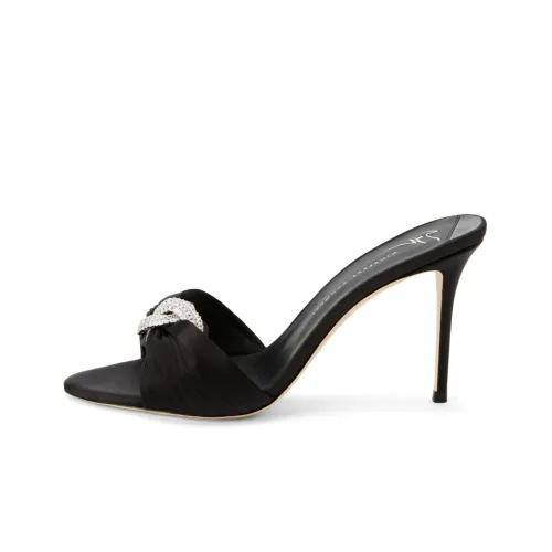 Giuseppe Zanotti GZ Шлепанцы Женские Черные