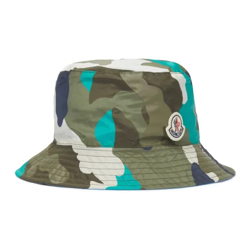 MONCLER Полиамид Шляпы ведра Камуфляж Мужской
