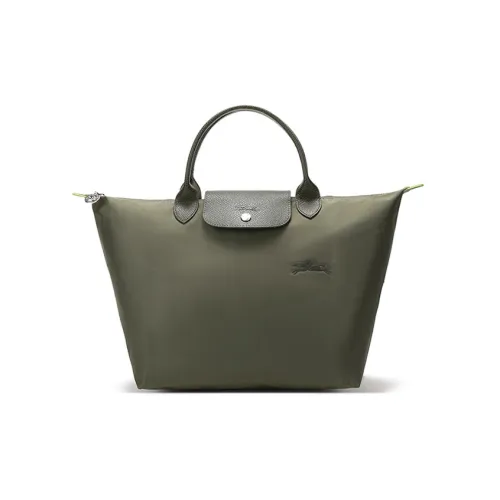 LONGCHAMP Le Pliage Green Холщовая сумка сумка-пельмени сумка-тоут сумка среднего размера женская лесной
