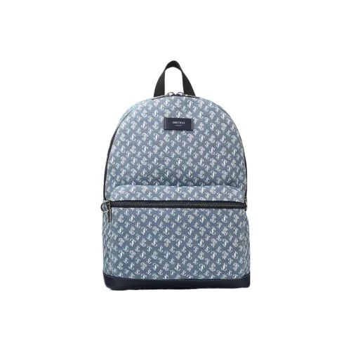 Jimmy Choo Denim Backpack Men's Blue Джимми Чу Деним Рюкзак Мужской Синий