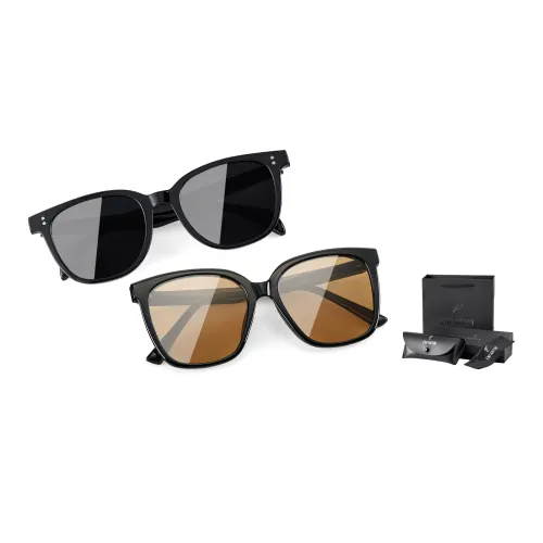 ENFANTIN Квадратные Солнцезащитные Очки Унисекс Черные