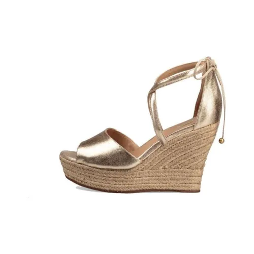 UGG Стильные Сандалии Женские Золотые