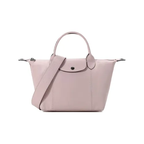 LONGCHAMP Le Pliage Cuir Овчина Сумка Сумка через плечо Сумка через плечо Маленькая Женская Светло-розовая