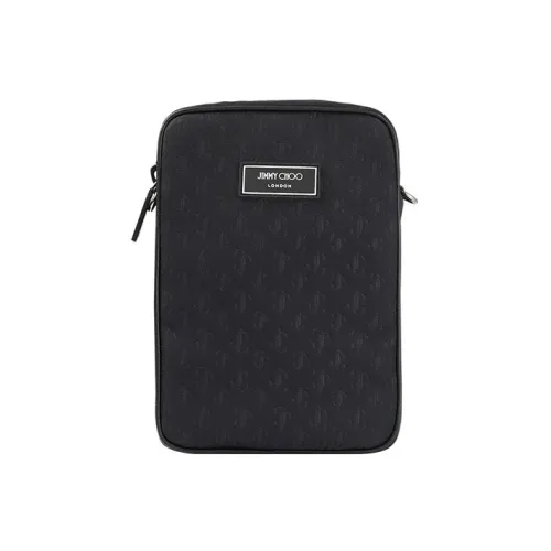 Jimmy Choo Нейлоновая Сумка через плечо Мужская Черная