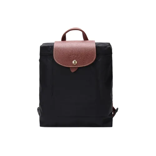 LONGCHAMP Le Pliage Нейлон Рюкзак Сумка Женская Черная