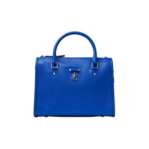 Jimmy Choo Утонченный с рельефом телячья кожа сумка через плечо маленькая сумка мужской королевский синий