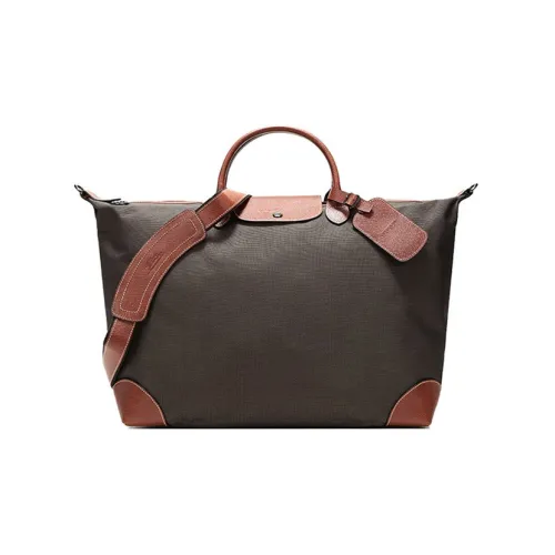 LONGCHAMP Boxford Холст с полиамидом сумка маленькая унисекс коричневый