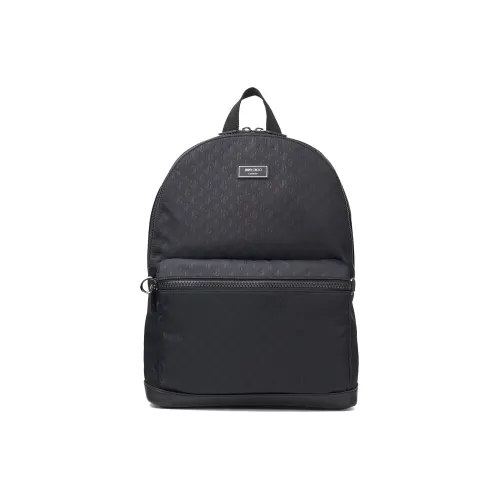 Jimmy Choo Nylon Backpack Regular Men's Black Джимми Чу Нейлоновый Рюкзак Стандартный Мужской Черный