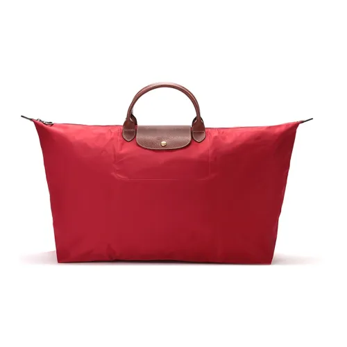 LONGCHAMP Le Pliage Сумка из коровьей кожи холщовая дорожная сумка сумка-пельмени сумка через плечо сумка экстерна большая женская красная