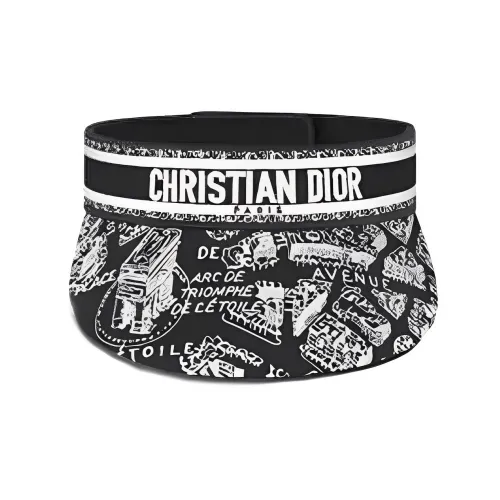 DIOR Солнцезащитные шляпы, черные, женские