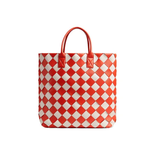 Bottega Veneta Cabat Овечья шкура Тоут Сумка Сумка для покупок Сумка Большая Женская Furong Красный Цвет тумана