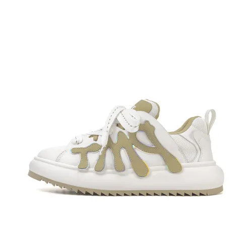 PMT Повседневная обувь Низкий топ Белый хаки Унисекс
