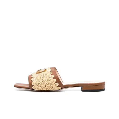 GUCCI Слипоны Женские Коричневый