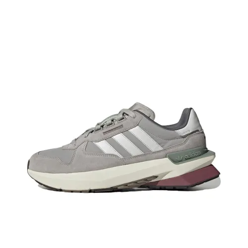 Adidas Originals Treziod Slip Resistant Abrasion Resistant Легкий Низкий Топ Беговые кроссовки Унисекс Белый Серый