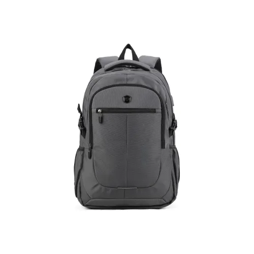 AOKING AK Полиэстер Рюкзак Большой Мужской Серый Черный Синий