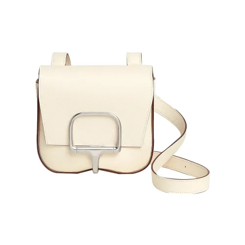 HERMES Della Cavalleria Epsom Телячья кожа Сумка через плечо Мини Женская