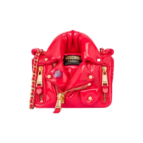 MOSCHINO ПУ (полиуретан) Сумка через плечо Женская Красная