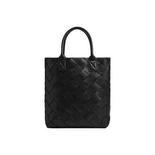 Bottega Veneta Cabat Sheepskin Tote Bag Shopping Bag Crossbody Bag Handbag Medium Women's Black