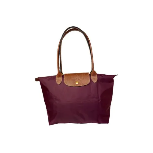 LONGCHAMP Холст Пельмени Сумка Холст Сумка Сумка через плечо Женская Фиолетовая