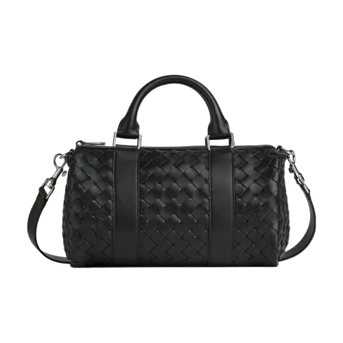 Bottega Veneta Сумка для путешествий из коровьей кожи сумка через плечо мини-сумка мужская черная