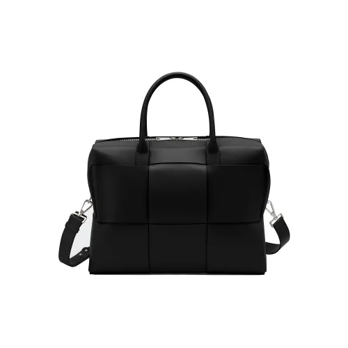 Bottega Veneta Arco Телячья кожа Доска Сумка через плечо Сумка Мужская Черная