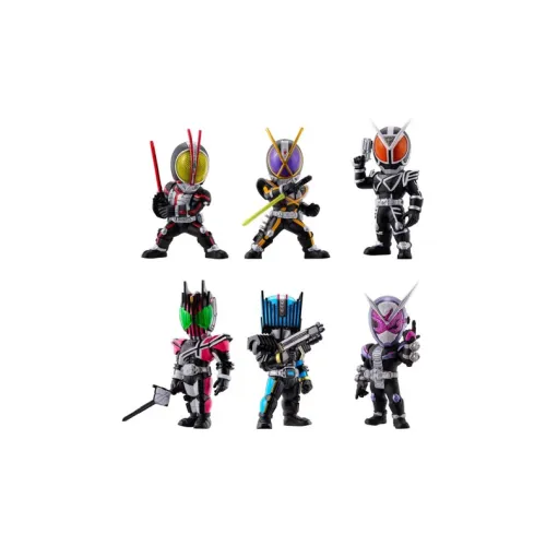 BANDAI Kamen Rider Decade Grand Convergence MOTION 3 Lucky Draw Полный комплект из 6 шт