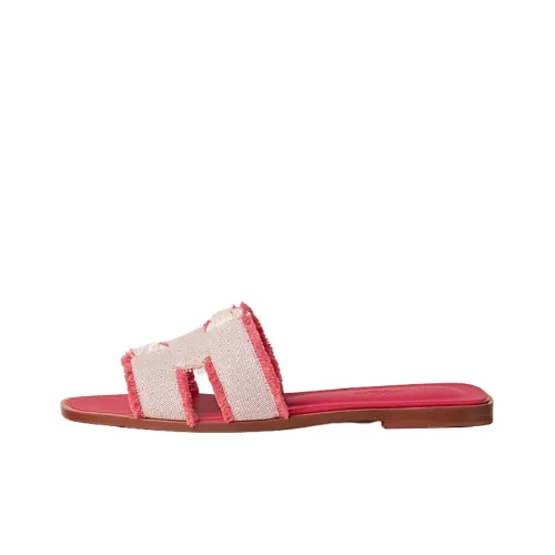 HERMES Oran Слипоны Женские Розовый