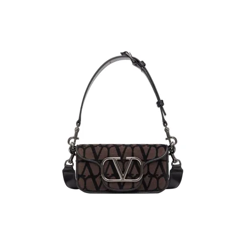 Valentino Кожа и Ткань Сумка через плечо Унисекс Черная