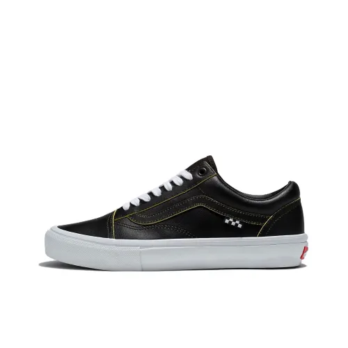 Vans Old Skool Collection Wearaway Skate Low Топ Кроссовки для скейтбординга Унисекс Черный Белый