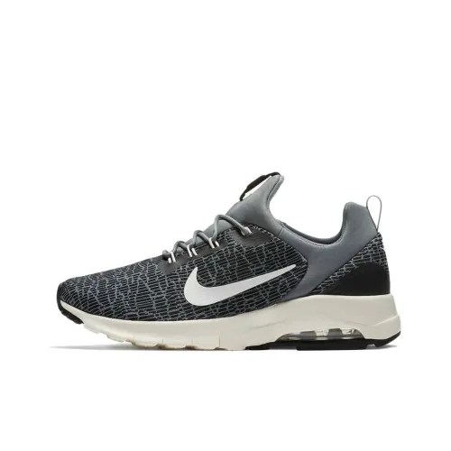 Nike Air Max Motion Racer Low Топ Повседневная обувь Женская Серый Белый