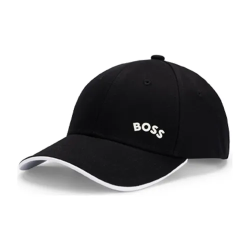 Hugo Boss Хлопковые кепки черные мужские