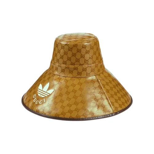 GUCCI Adidas X GUCCI Co Branded Series Шапки Кепки Женские Коричневый